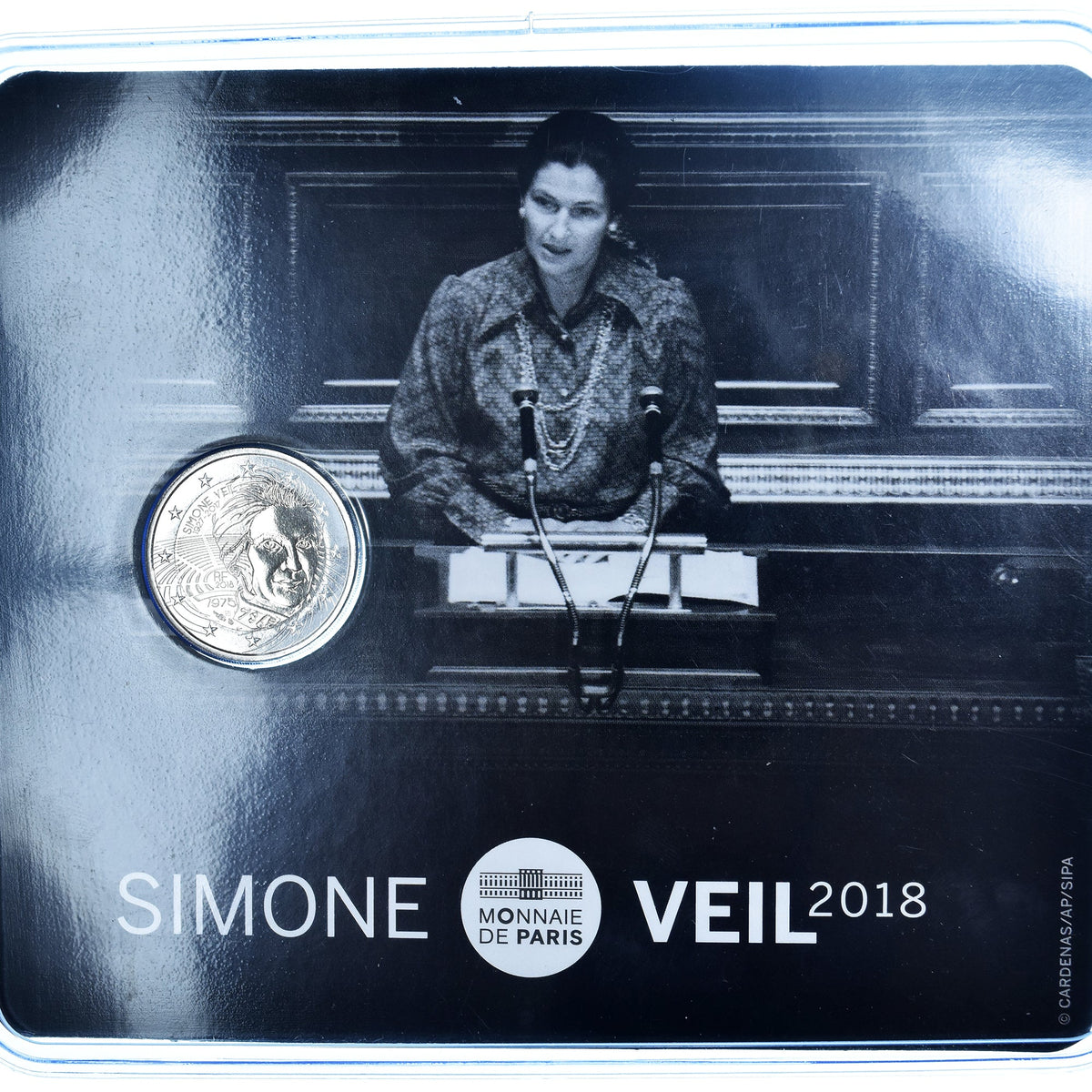 Francija, 
  
  2 evra, 
  
  Simone Veil
