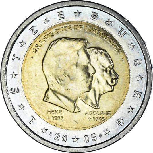 Luksemburg, 
  
  2 evra, 
  
  2005