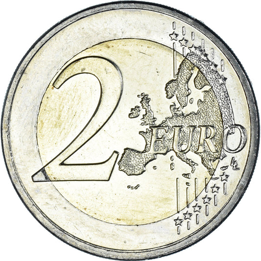 Nizozemska, 
  
  2 evra, 
  
  2013