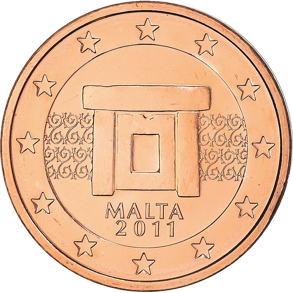 Malta, 
  
  2 evro centa, 
  
  2011