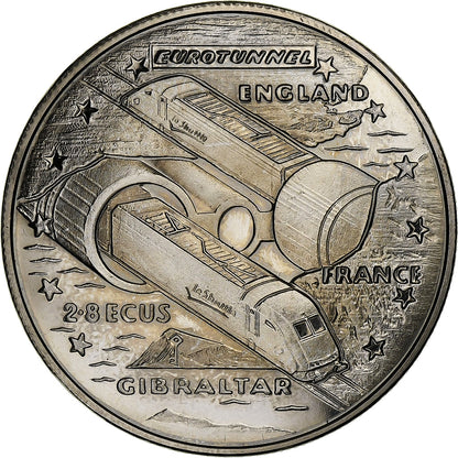 Gibraltar, 
  
  Elizabeta II., 
  
  2.8 Ekus
