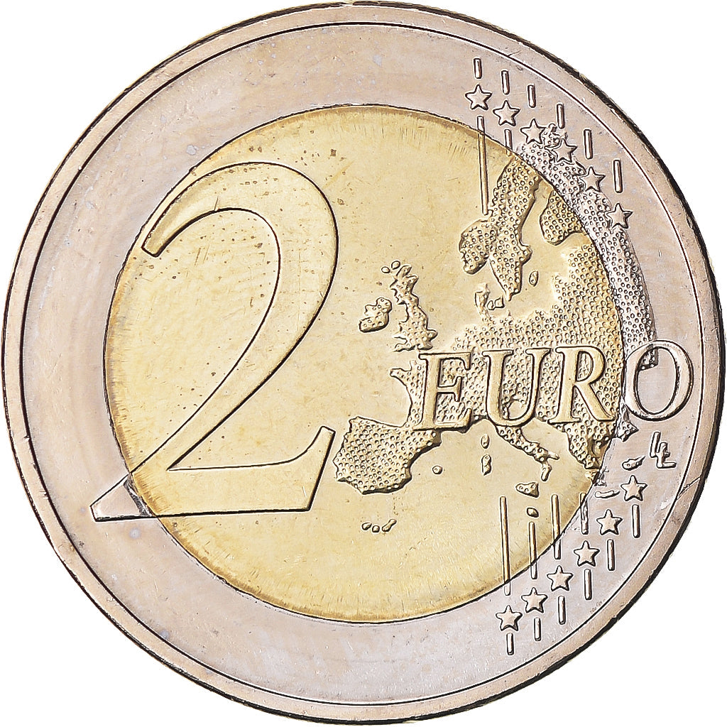 Estonija, 
  
  2 evra, 
  
  10 ans de l'Euro