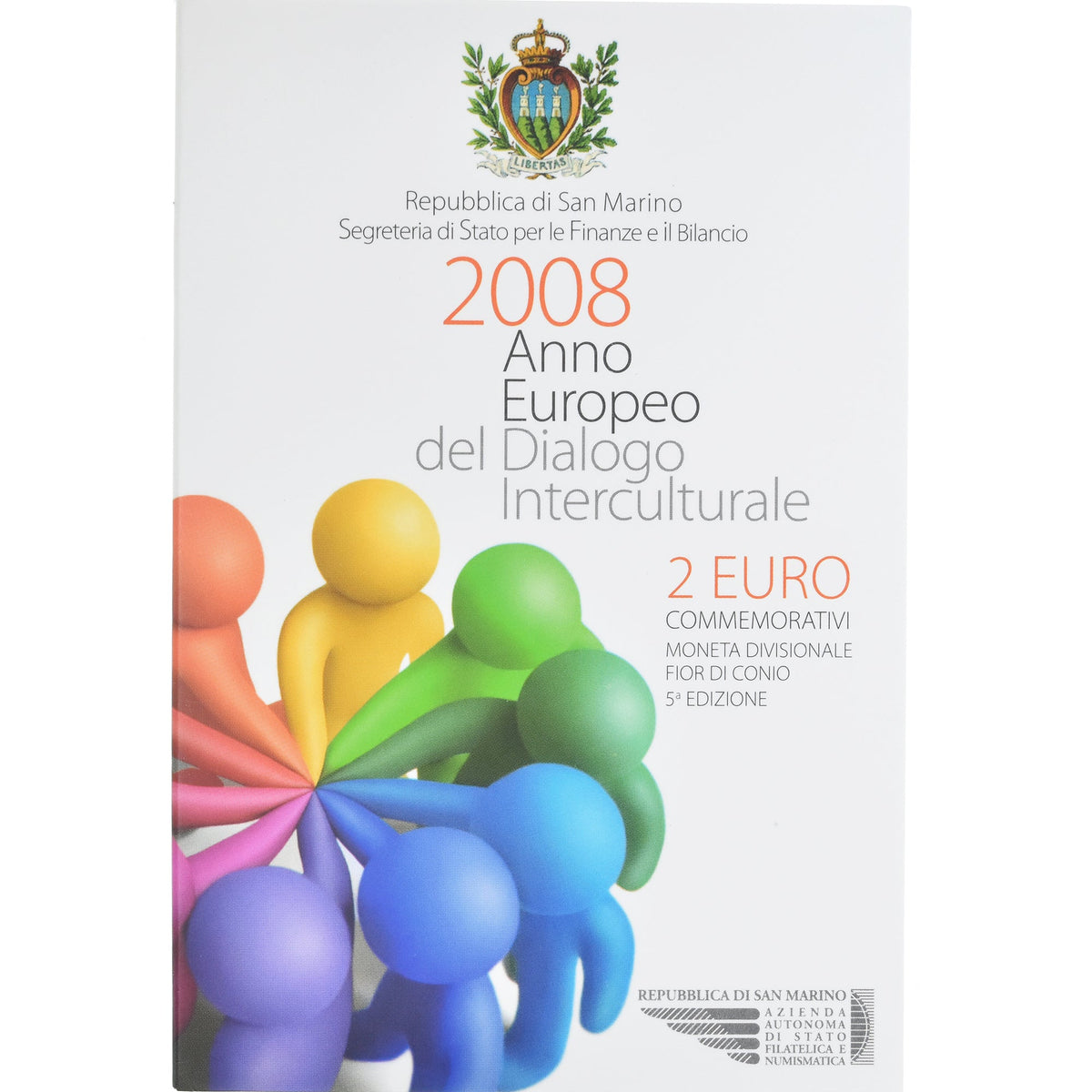 San Marino, 
  
  2 evra, 
  
  Evropsko leto medkulturnega dialoga