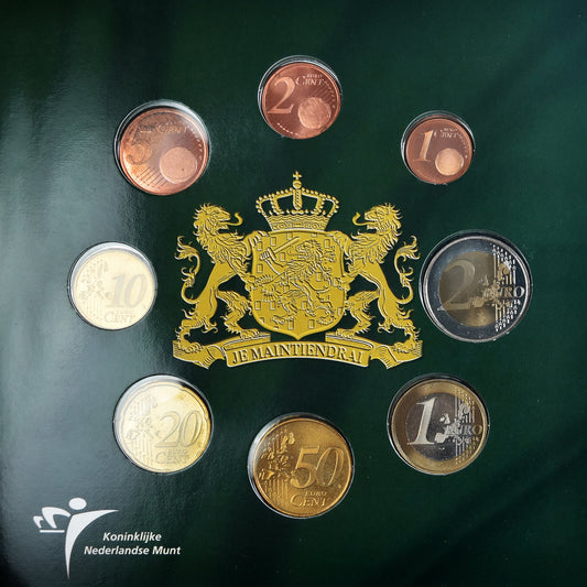 Belgija, 
  
  1 cent do 2 evra, 
  
  Coffret Euro Belgique