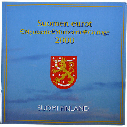 Finska, 
  
  1 cent do 2 evra, 
  
  evro set