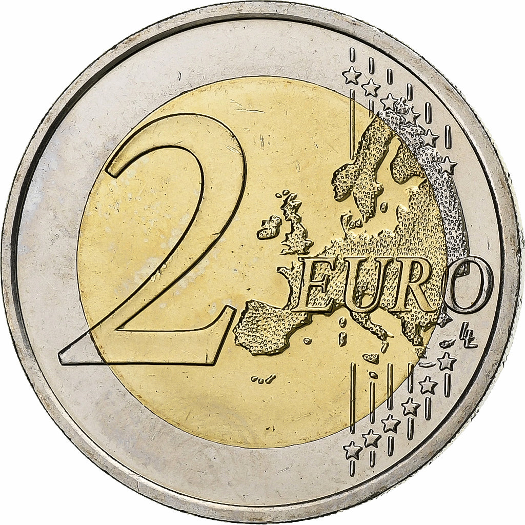 Slovaška, 
  
  2 evra, 
  
  2014