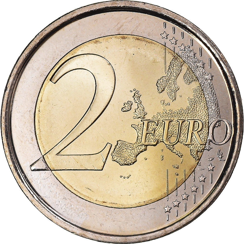 Španija, 
  
  2 evra, 
  
  2014