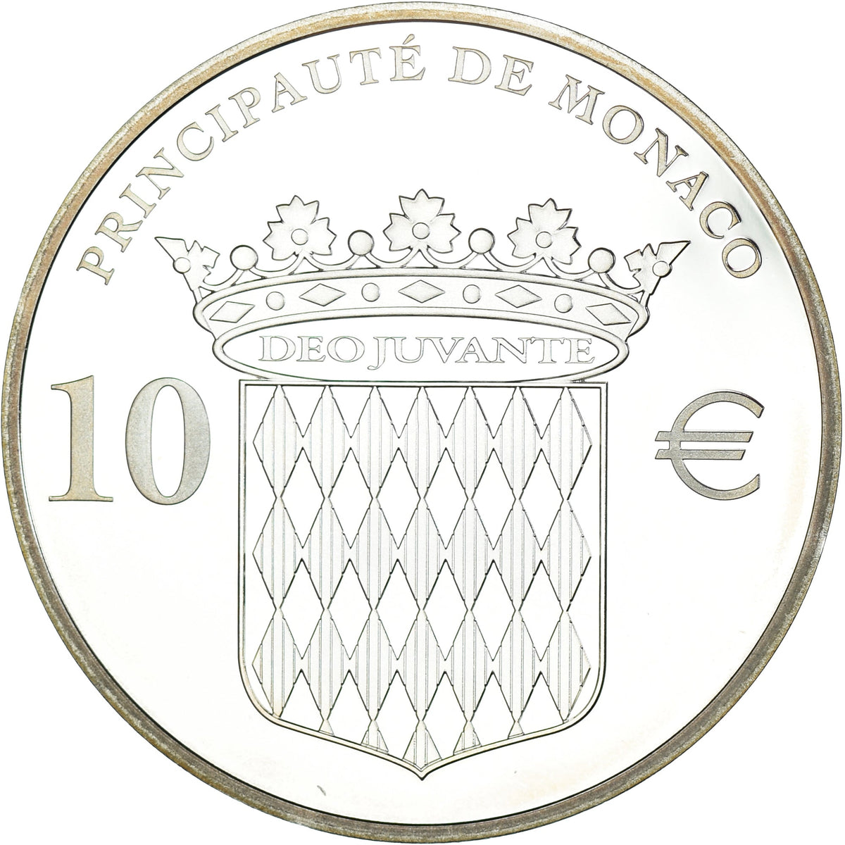 Monako, 
  
  Honoré II, 
  
  10 evrov