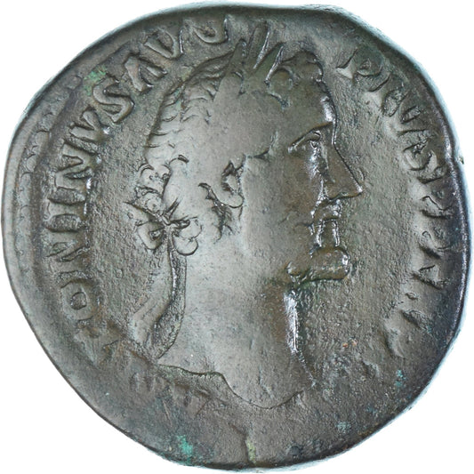kovanec, 
  
  Antonin Pij, 
  
  Sestercij
