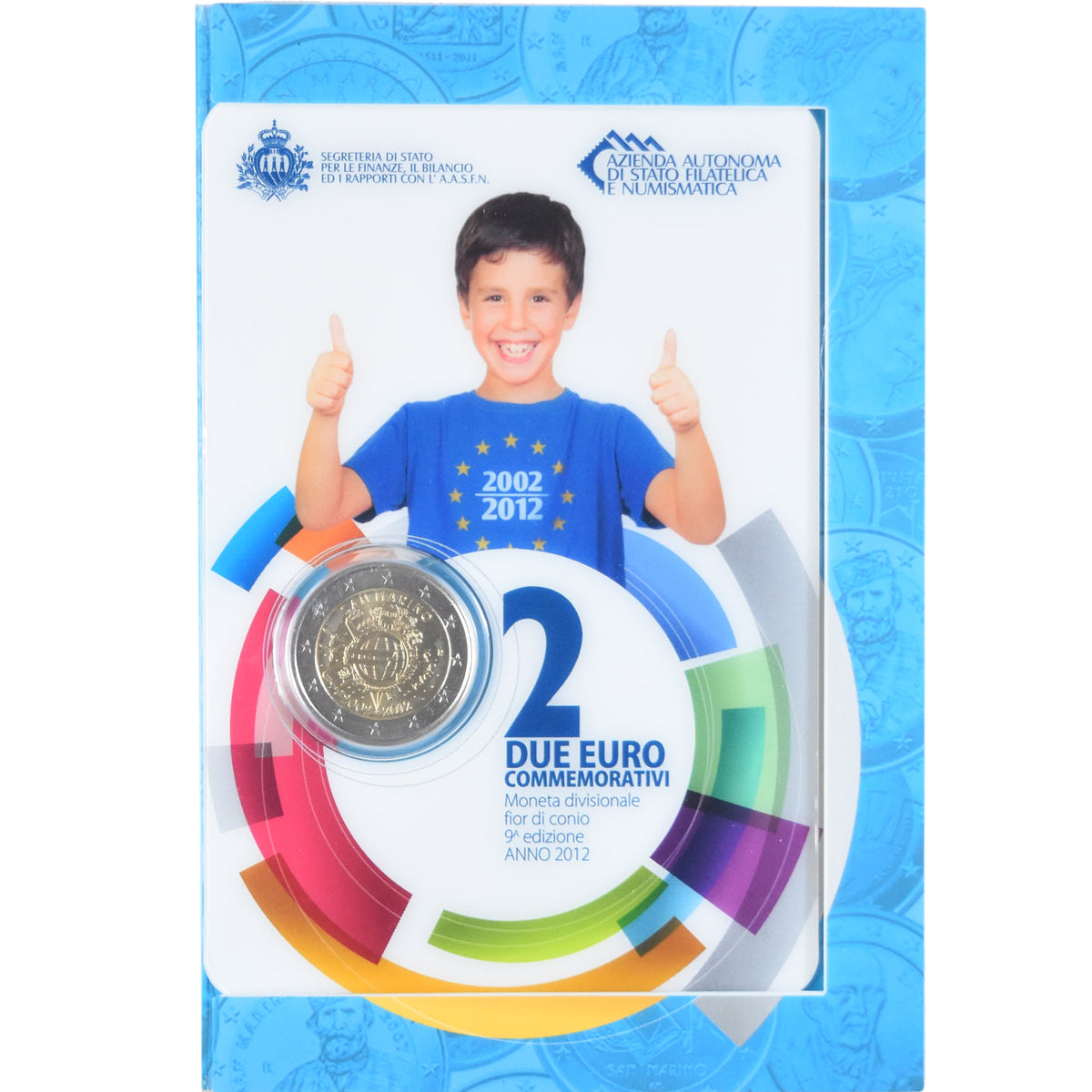 San Marino, 
  
  2 evra, 
  
  10 ans de l'euro
