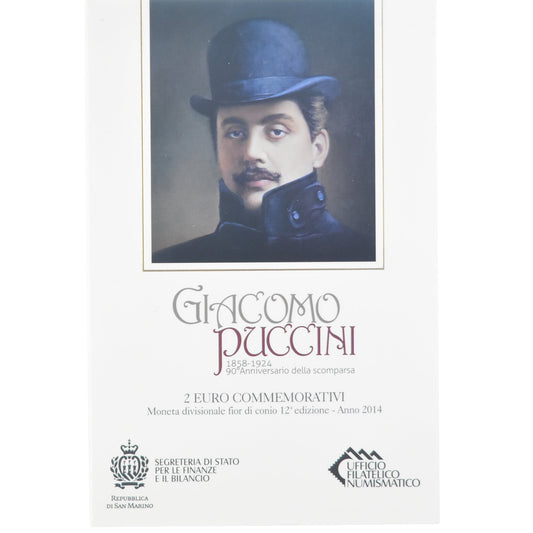 San Marino, 
  
  2 evra, 
  
  Giacomo Puccini