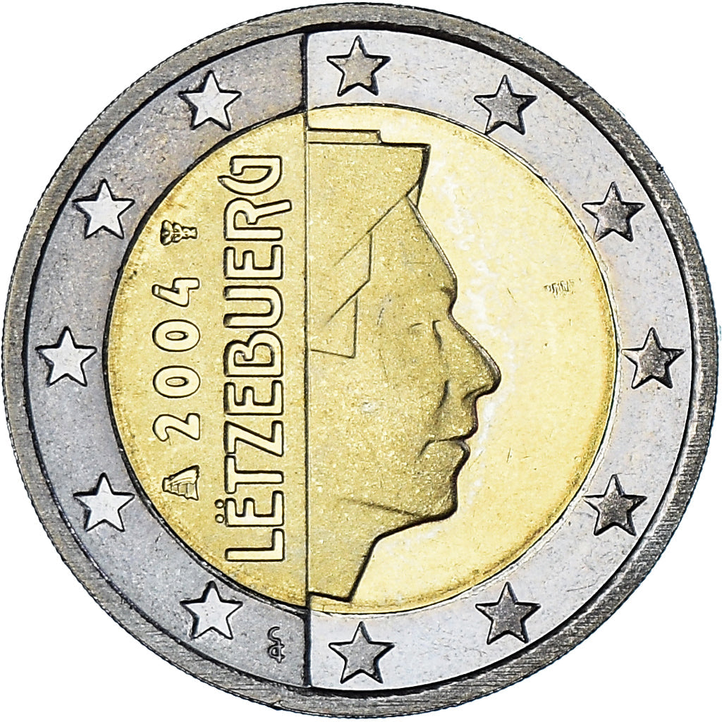 Luksemburg, 
  
  2 evra, 
  
  2004