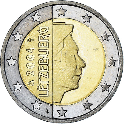 Luksemburg, 
  
  2 evra, 
  
  2004