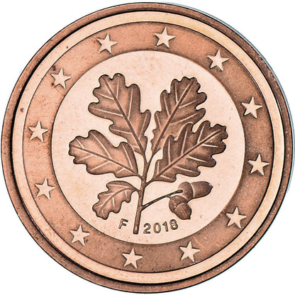 Nemčija, 
  
  2 evro centa, 
  
  2018