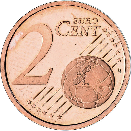 Nemčija, 
  
  2 evro centa, 
  
  2018