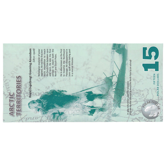 bankovec, 
  
  Združene države Amerike, 
  
  15 dolarjev