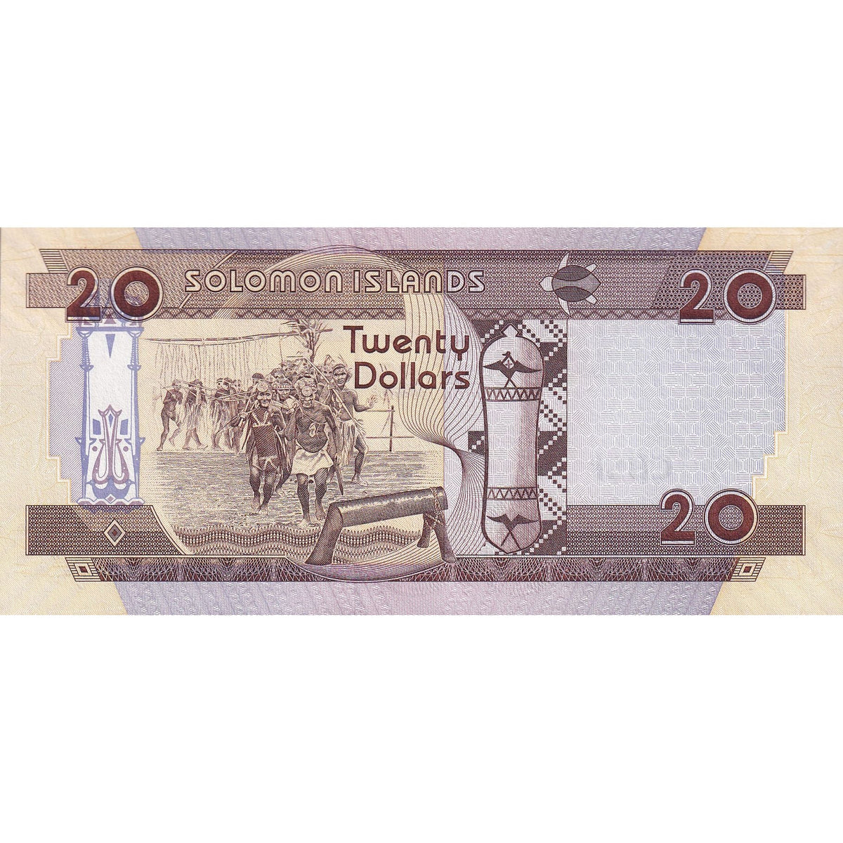 bankovec, 
  
  Salomonovi otoki, 
  
  20 dolarjev