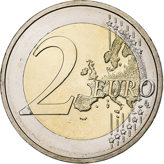 Avstrija, 
  
  2 evra, 
  
  Obletnica Narodne banke