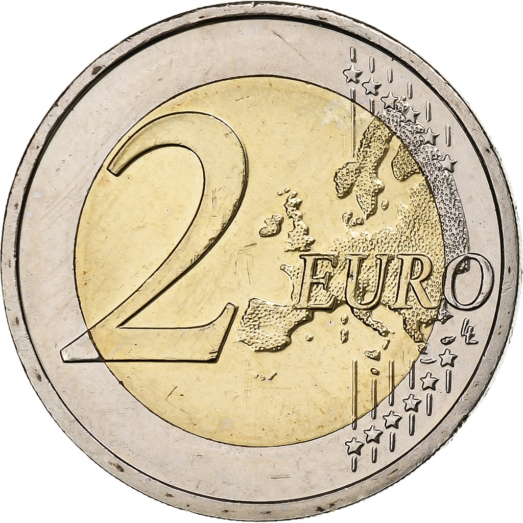 Slovaška, 
  
  2 evra, 
  
  Zastava Evropske unije