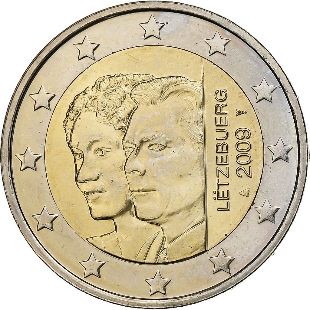 Luksemburg, 
  
  2 evra, 
  
  Henrik I. Pristop Charlotte