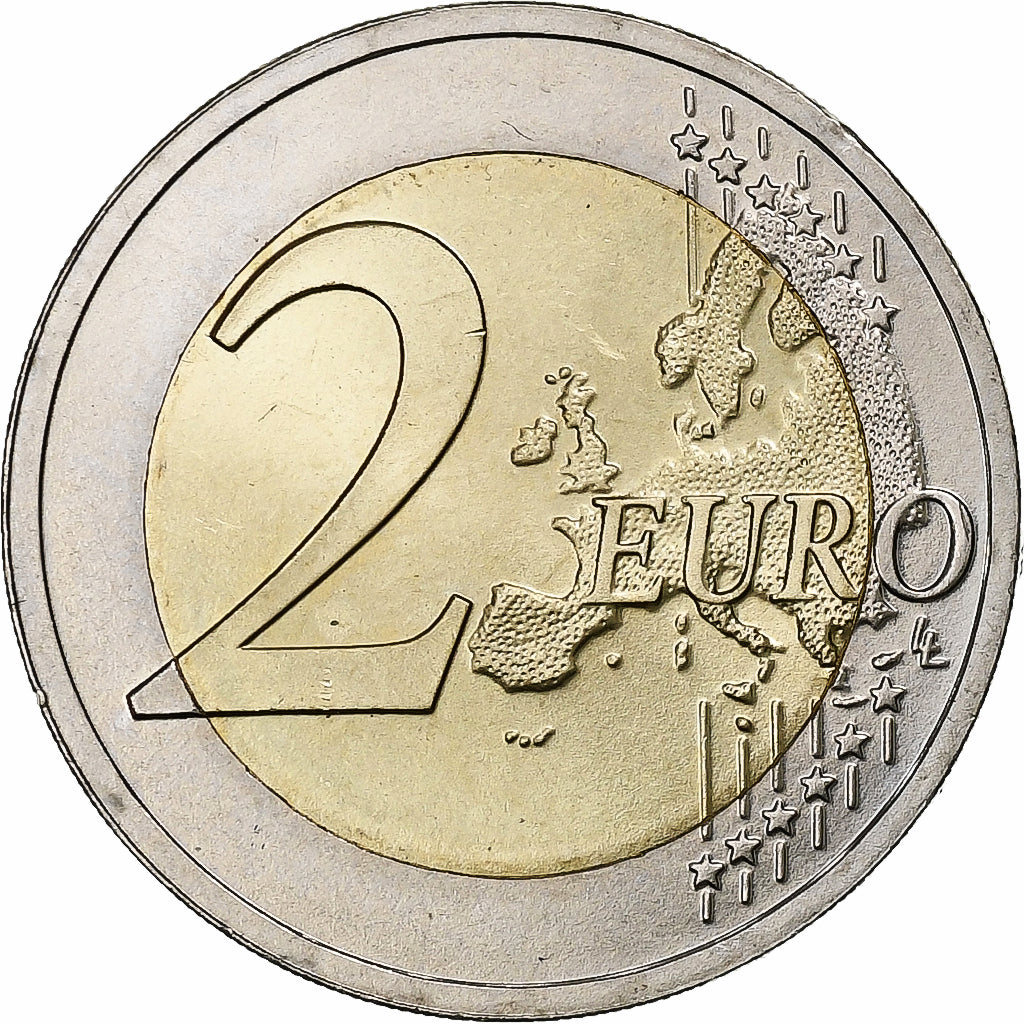 Latvija, 
  
  2 evra, 
  
  100. obletnica baltskih držav