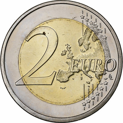 Slovenija, 
  
  2 evra, 
  
  Primož Trubar