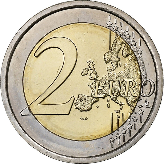 Slovenija, 
  
  2 evra, 
  
  30 let zastave Evropske unije