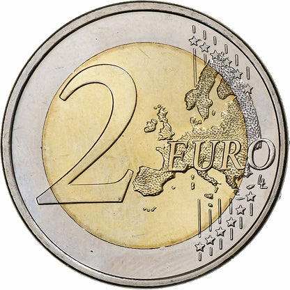Slovenija, 
  
  2 evra, 
  
  Botanični vrt Ljubljana