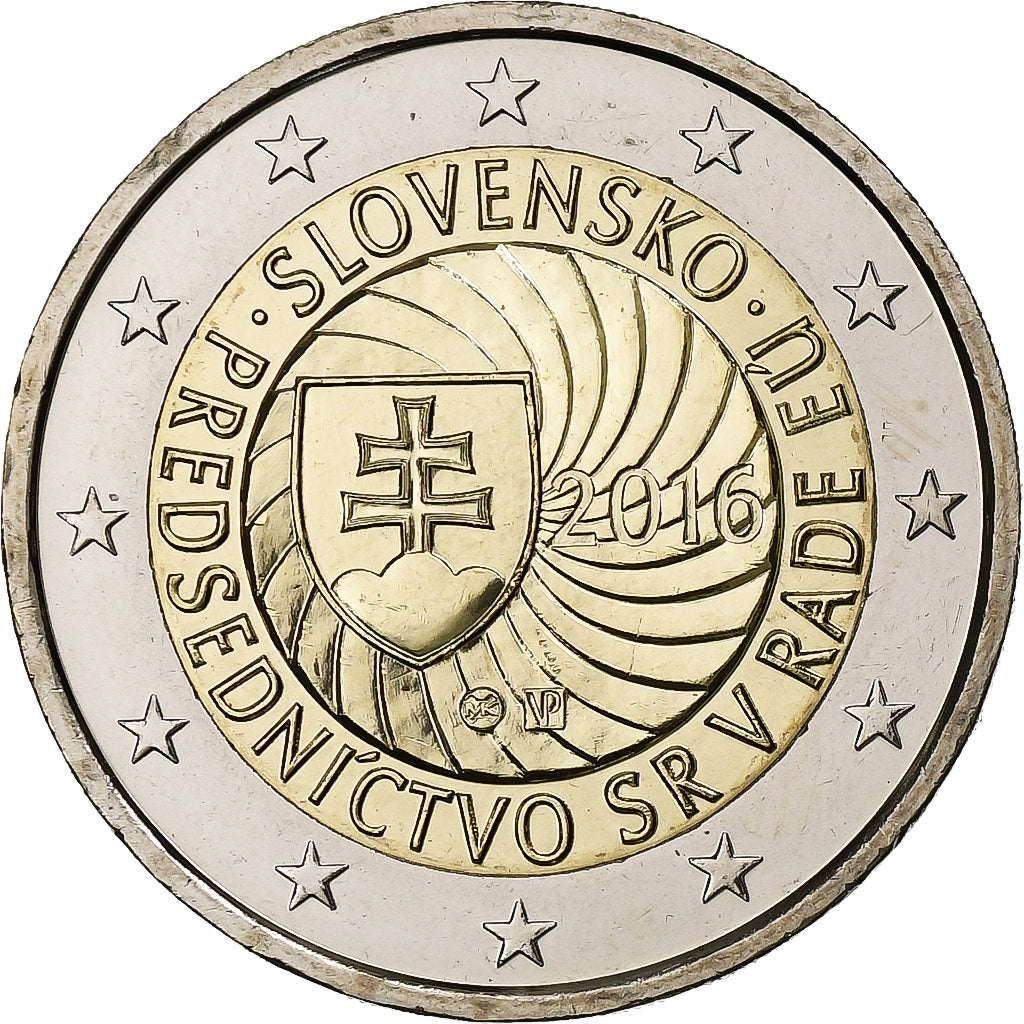 Slovaška, 
  
  2 evra, 
  
  Slovaško predsedovanje Svetu Evropske unije