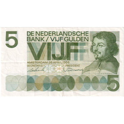 Nizozemska, 
  
  5 guldnov, 
  
  1966-04-26