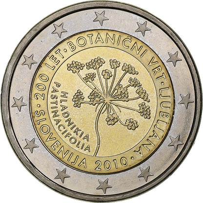 Slovenija, 
  
  2 evra, 
  
  2010
