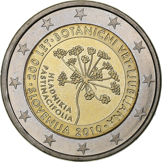 Slovenija, 
  
  2 evra, 
  
  2010