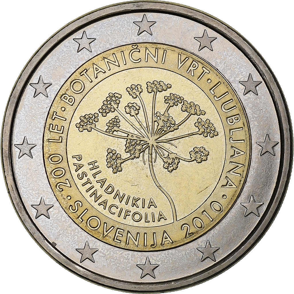 Slovenija, 
  
  2 evra, 
  
  Ljubljana