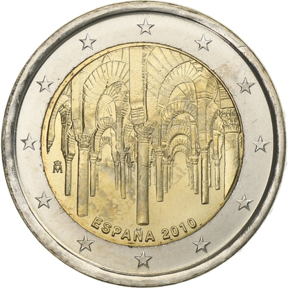 Španija, 
  
  2 evra, 
  
  2010
