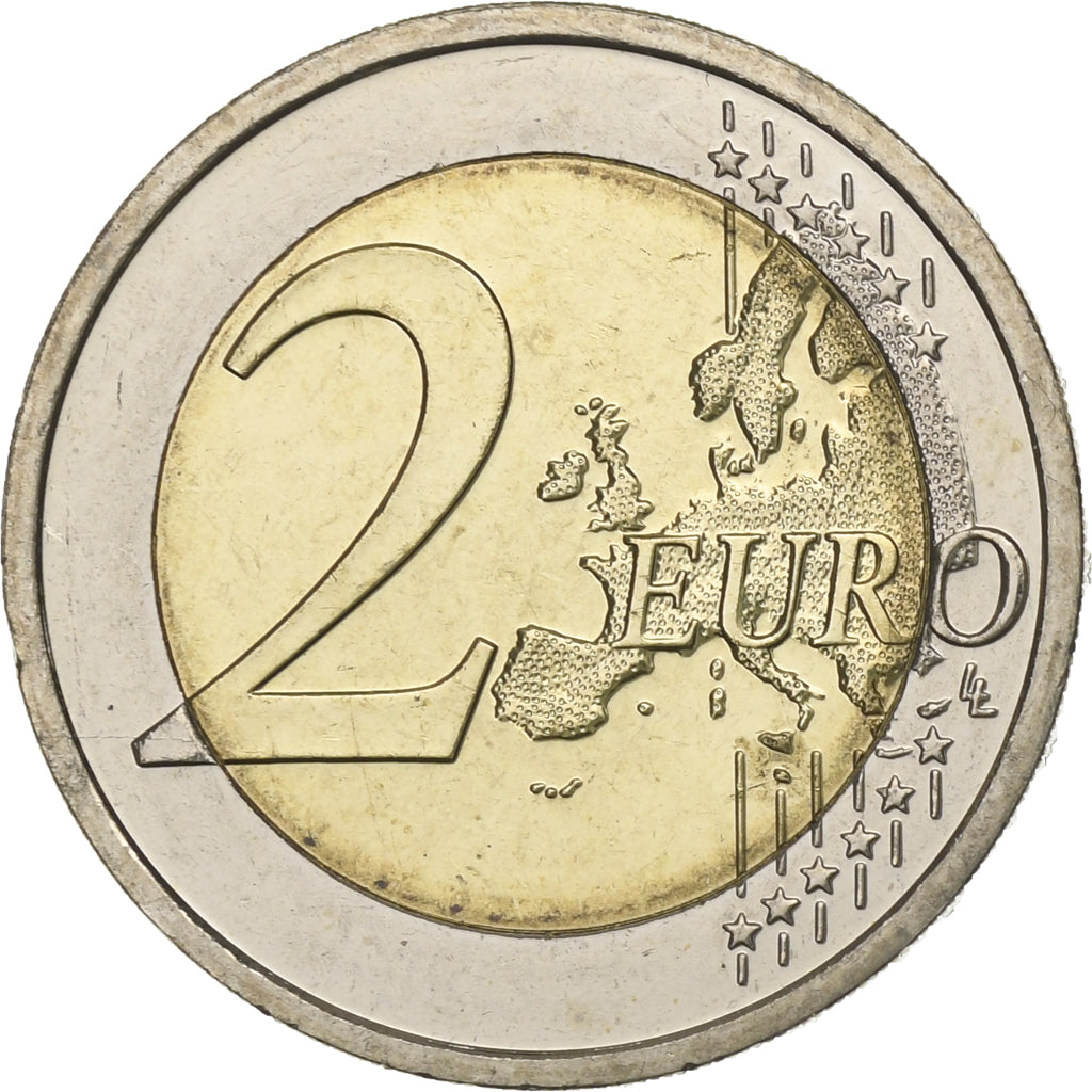 Irska, 
  
  2 evra, 
  
  Drapeau européen