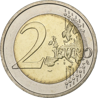 Irska, 
  
  2 evra, 
  
  Drapeau européen