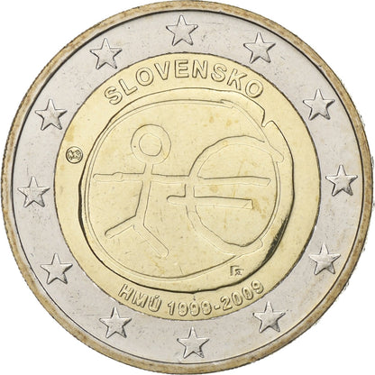 Slovenija, 
  
  2 evra, 
  
  EMU