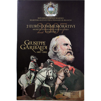 San Marino, 
  
  2 evra, 
  
  Giuseppe Garibaldi