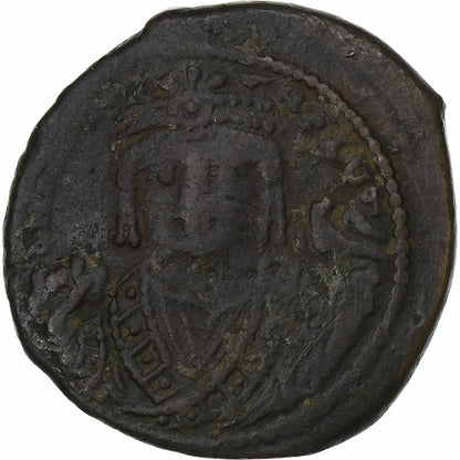 Maurice Tiberius, 
  
  Follis, 
  
  591-592