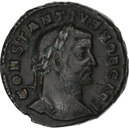 Constance Chlore, 
  
  Follis, 
  
  296-297