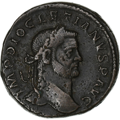 Dioklecijan, 
  
  Follis, 
  
  296-297