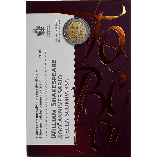 San Marino, 
  
  2 evra, 
  
  William Shakespeare