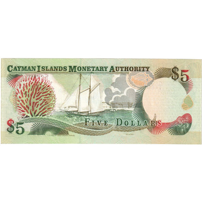 Kajmanski otoki, 
  
  5 dolarjev, 
  
  UNC (65-70)