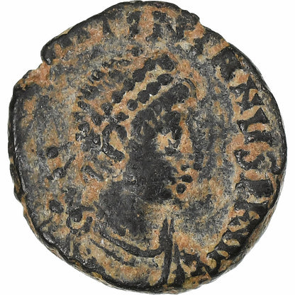 Valentinijan II., 
  
  ulomek Æ, 
  
  378-388