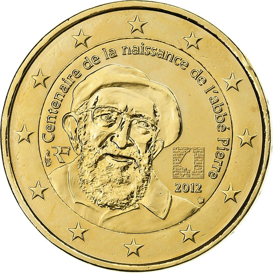 Francija, 
  
  2 evra, 
  
  2012