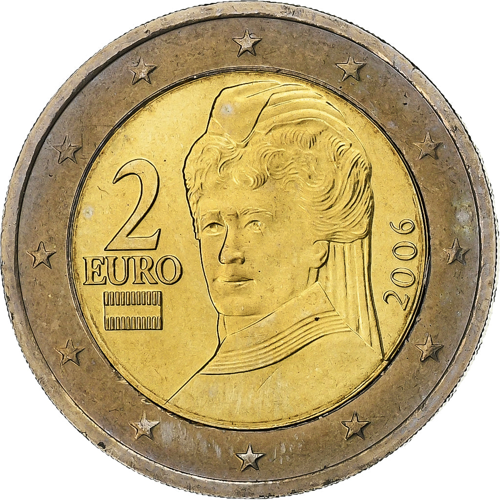 Avstrija, 
  
  2 evra, 
  
  2006