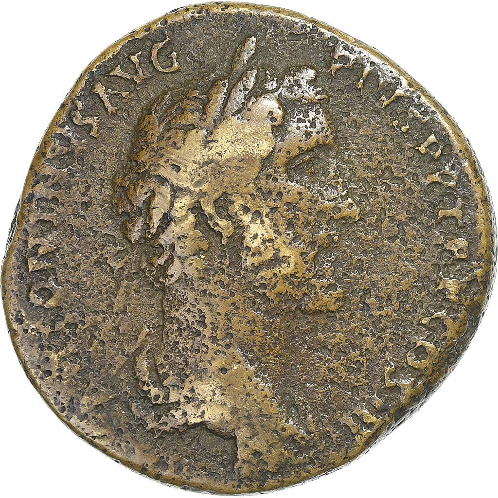 Antonin Pij, 
  
  Sestercij, 
  
  140-144