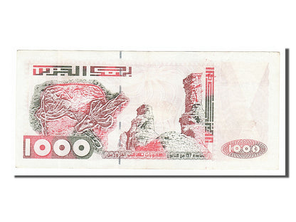 bankovec, 
  
  Alžirija, 
  
  1000 dinarjev
