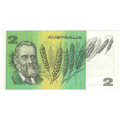 bankovec, 
  
  Avstralija, 
  
  2 dolarja