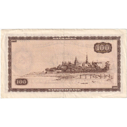Danska, 
  
  100 kron, 
  
  EF (40-45)